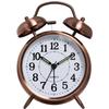 Retro Alarm Clock Bedside Alarm Clock Quartz Alarm Clock with Night Light