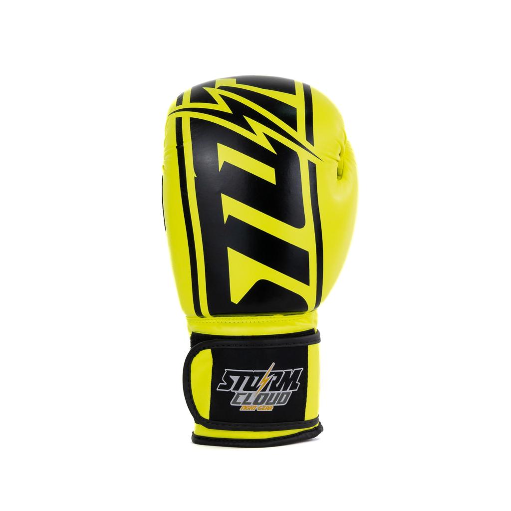 StormCloud Bolt 2.0 Neon Lime Boxing Gloves 16oz