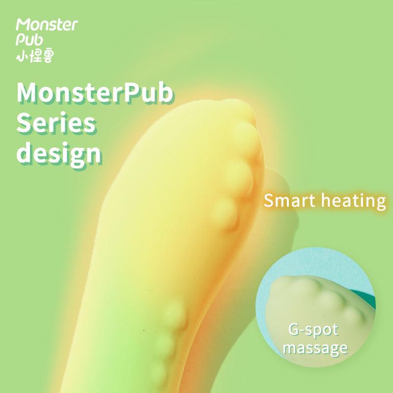 Monster Bang Вибратор для точки G AV Wand Массажер Фаллоимитатор в форме пальца для женщин Секс-игрушки для взрослых Smart