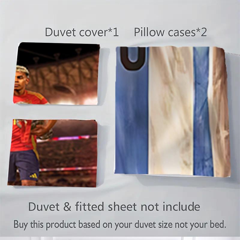 3Pcs Champions Celebration Bedding Sets For All Sizes New 3D Printed Bed Cover Comforter Duvet Cover Pillowcase Bedroom Decoration