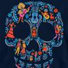 Coco Childrens/Kids Day Of The Dead Skull Rivera Family Hoodie