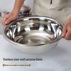 JingJingRS Утолщенная глубокая миска из нержавеющей стали 40 см