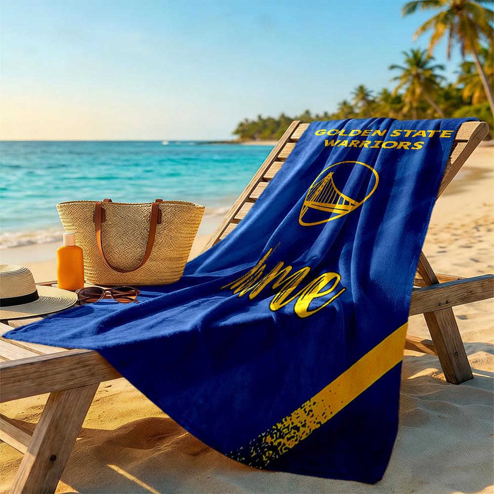Golden State Warriors Pride Customize Text Beach Towel Soft Durable Quick-Dry