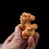1/2 шт. Домашний офис Настольная резьба Искусство и ремесла Креативный Счастливый Дракон Счастливый Дракон Фигурка Также Можно Поместить в Машину