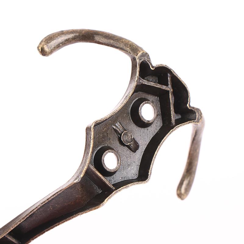 Для одежды для спальни, мебель для прихожей, крючок из цинкового сплава, 3 крючка, крючок для пальто, настенный вешалка для одежды для халата, шляпа, настенная вешалка