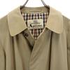 Aquascutum Stainless Collar Coat Khaki Men's Used