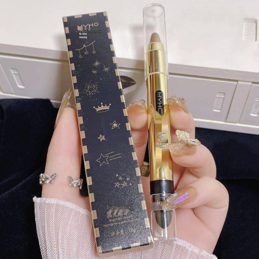 Двусторонний стойкий хайлайтер для глаз и тени-стик - кремовый контур для мешков под глазами и макияжа глаз