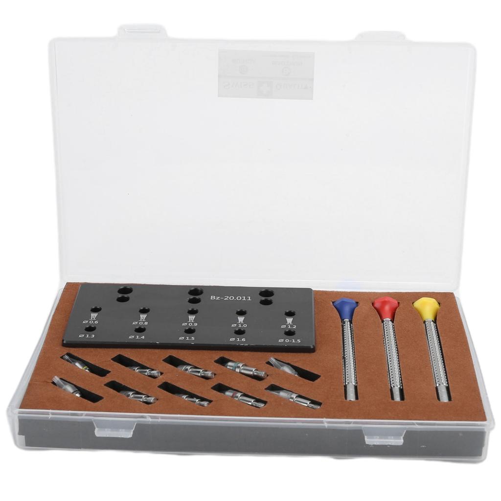 Инструменты для установки часовой стрелки со сменными наконечниками, профессиональный набор для установки часовой стрелки