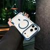 Роскошный противоударный прозрачный акриловый чехол-броня для iPhone 17 Air 16 15 14 13 12 11 Pro Max 17Pro Для Magsafe Зарядки Беспроводной Зарядки Чехол