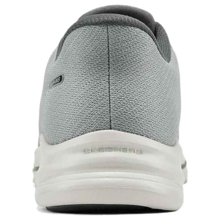 Skechers Go Walk 8 Удобные Универсальные Амортизирующие Дышащие Упругие Обувь для Ходьбы Мужские кроссовки Серый 216783-GRY