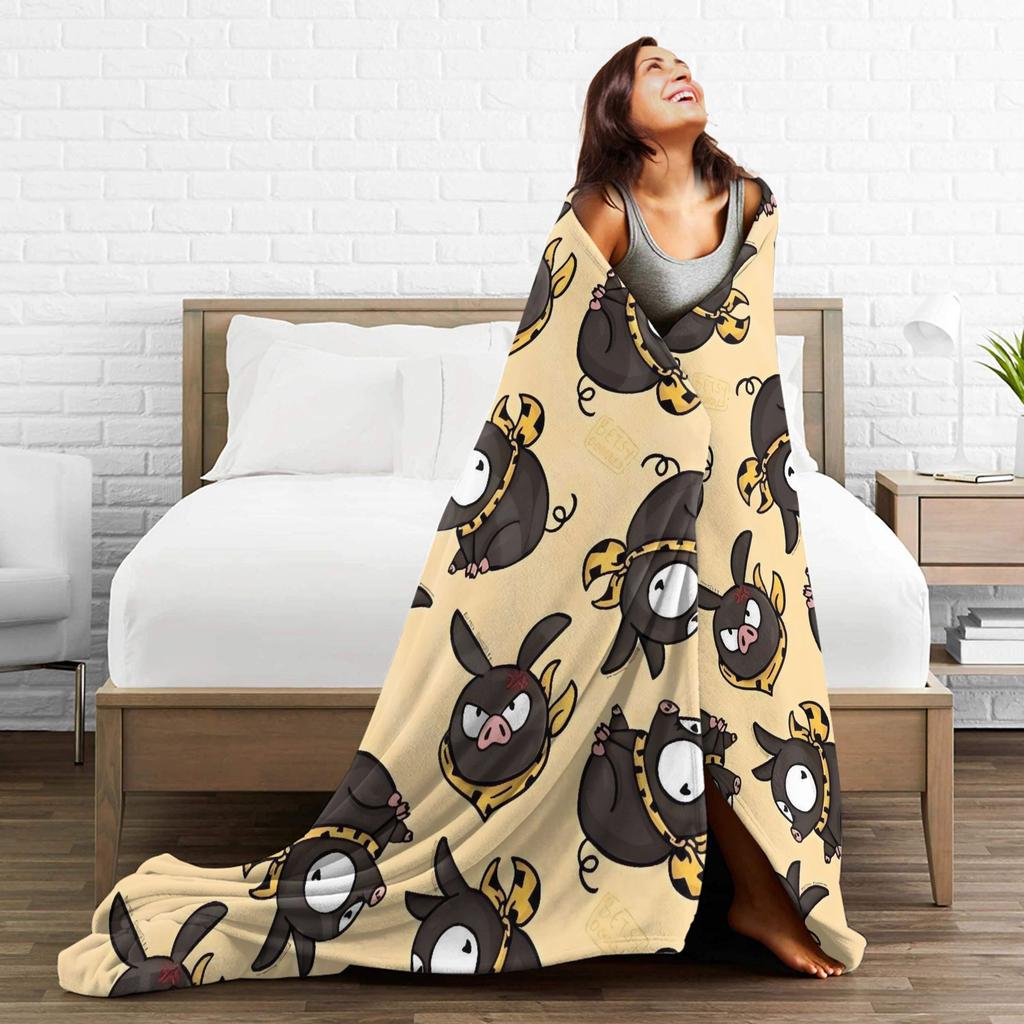 P Chan  Ranma Plush Blanket Boy Girl  Flannel Throw Blanket For Home Decor Super Soft Custom Quality Bedspread Gift