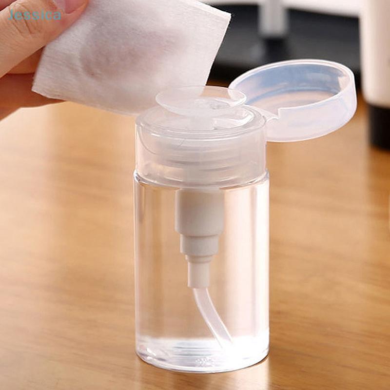 100150200300Ml Empty Press Pump Bottle Dispenser Liquid Container Refillable Remover Cleaner Polish Makeup Manicure Tool