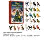 Bird Advent Calendar 2025 24 Days Christmas Countdown Calendar with Acrylic 2D Bird Hanging Decoration Holiday Gifts for Kids Bird Lovers