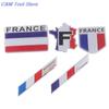 Автомобильный Стайлинг 3D Алюминиевый Флаг Франции Эмблема Значок Наклейка На Автомобиль Наклейки Автомобильный Стайлинг Для Peugeot 307 206 207 Citroen Renault DS C2 C3