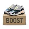 B75571 Yeezy Boost 700 Wave Runner Серый Solid Grey Белый Chalk White Черный (Мужской)