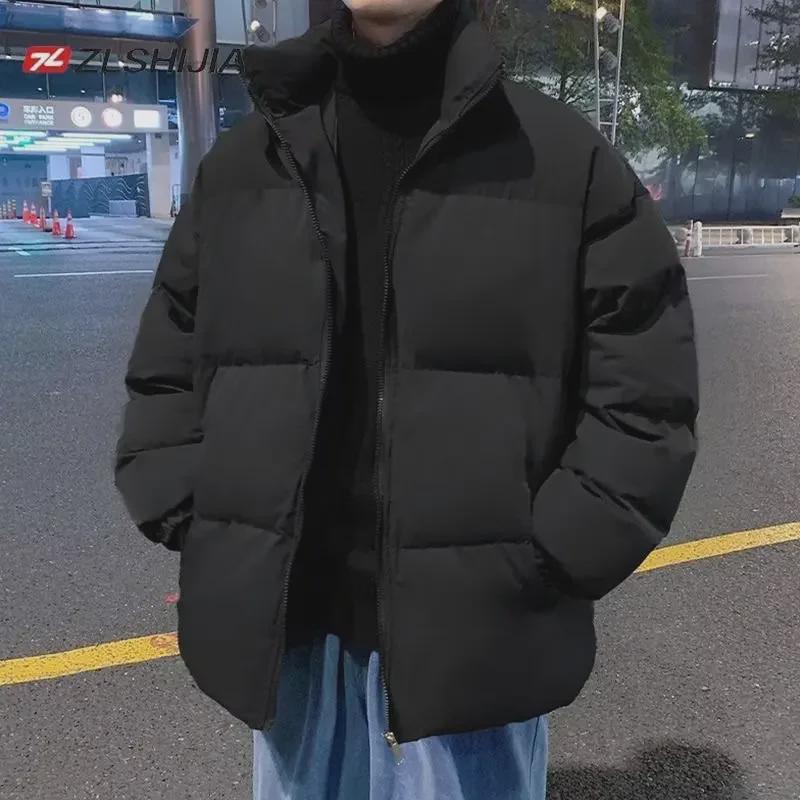 Boys' 2024 Winter Cotton-Padded Puffer Jacket - Thick, Warm & Stylish Sports Casual Design