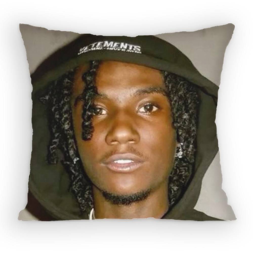OOsamaSon Rapper Pillow Case Sofa Living Room Bedroom Headboard Backrest Cushion Square Cushion Nap Time