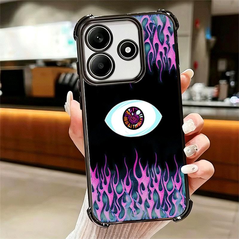 Чехол для телефона Bad Bunny X100pre с покрытием для Xiaomi Redmi Note 14 15 Pro Plus 13 12 11 11S 11T 10 9S 9 5G, противоударный с подушкой безопасности