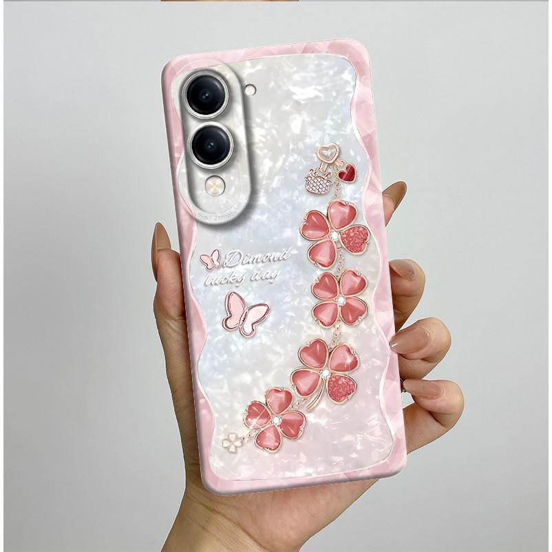 Для Vivo Y04 Y29s 2025 Чехол Эстетичный Роскошный Модный Милый Мягкий Силиконовый Чехол Ударопрочный Fundas Для Vivo Y29S 5G Y 04 Чехол для Телефона