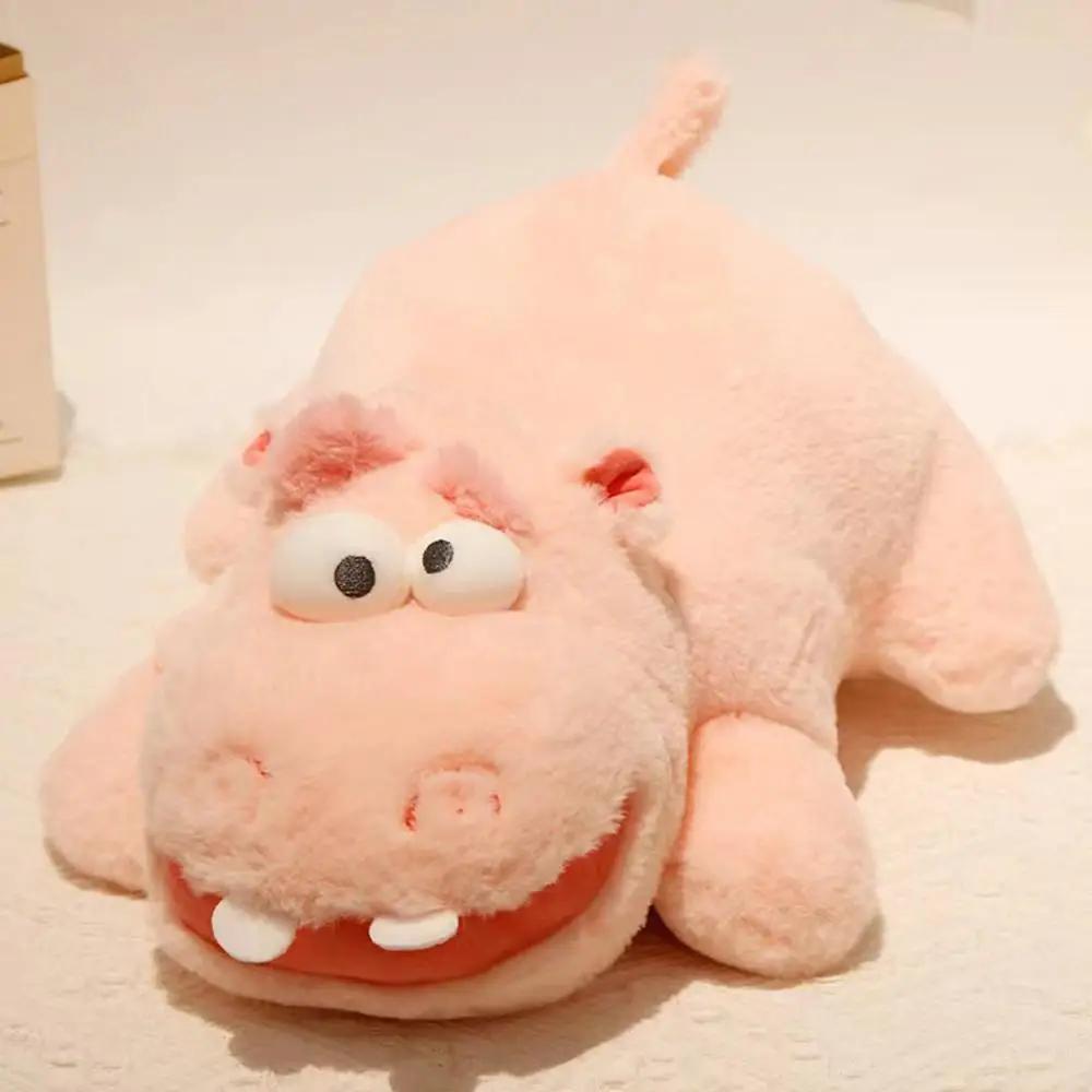 40 см плюшевая игрушка бегемот, обнимающая подушка бегемот, подарочный очаровательный декор стола плюшевые игрушки уникальные мягкие игрушки бегемот для детей