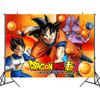 Dragonball Birthday Decoration Goku Stickers Balloons Disposable Tableware Tablecloth Straw Cup Plates Baby Shower Supplies Toy