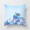 Butterfly Pattern Cushion Cover 45*45cm Seat Decorative Pillow Car Home Sofa Bed