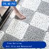 Hydrophobic Waterproof Bathroom Splicing Home Supplies Plastic Non-slip Mat Bath Mat Pad Carpet