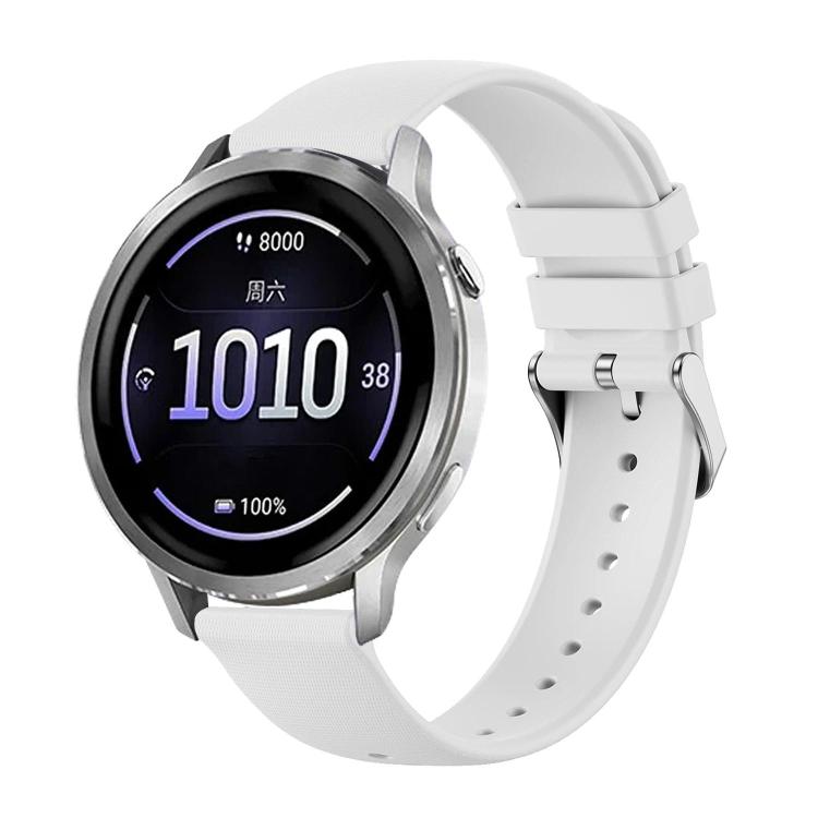 Силиконовый ремешок для часов однотонный, с деликатной текстурой, для Garmin Venu 4 41 мм, сменный ремешок на запястье, только ремешок