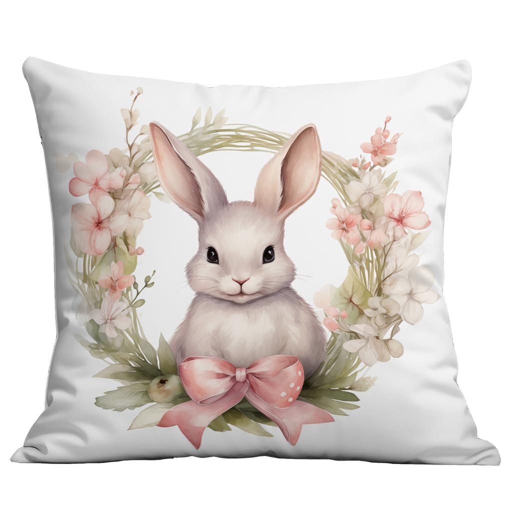 New Easter Pillowcase Country Cartoon Rabbit Easter Egg Pillowcase Sofa Cushion Pillowcase