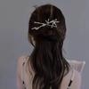 New Chinese Style Hair Clip For Women Elegant Bamboo Design Hair Gripper Clip Girls Metal Hair Accessories Vintage Updo Hairpins
