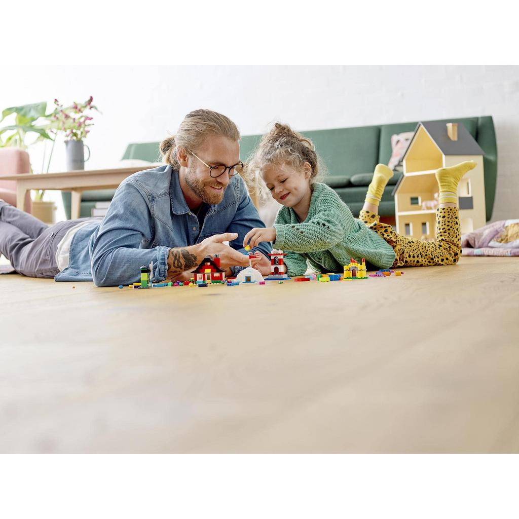 LEGO Classic Idea Parts 11008 Toy Block Present Jewelry Craft Boys Girls 4 Years Old and Up (Home Set)