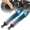 2pcs Metal Shock Damper RC Car Replacement Parts Accessories Fit for 1:10 RC Car Blue100MM