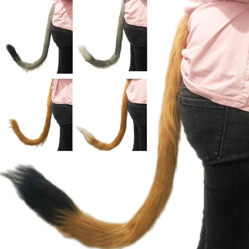 Мягкий Лолита Пушистый Хвост Котика Аниме Косплей Милый Электрический Реквизит Хэллоуин Новогодний Костюм Ролевая Игра День Рождения Примерки