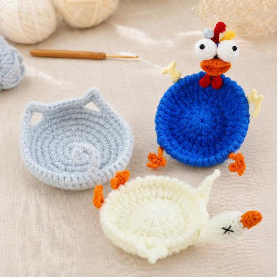 Crochet Animal Coaster Fun Little Animal Coasters