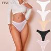 Milk Ice Silk Brief for Woman Comfort Lingerie Classical Wave Point Panties Seamless with Lace Underwear