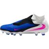 Фантом 6 Хай Про FG Racer Blue Унисекс Шиповки Белый Розово-Взрывной HQ2311-446