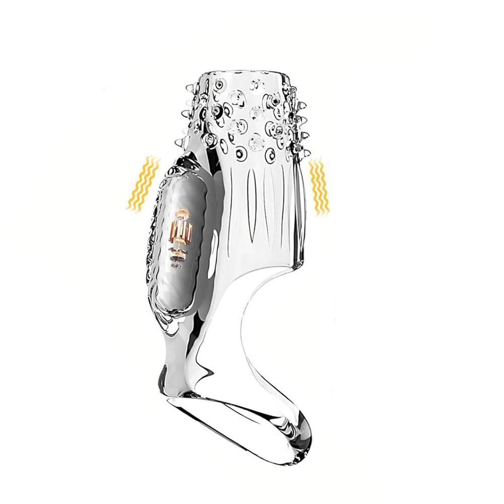 Насадка на пенис для увеличения, вибратор для увеличения пениса, задержка, секс-игрушки для мужчин, взрослый, задержка эякуляции, вибраторы с кольцом на член, презерватив 18+