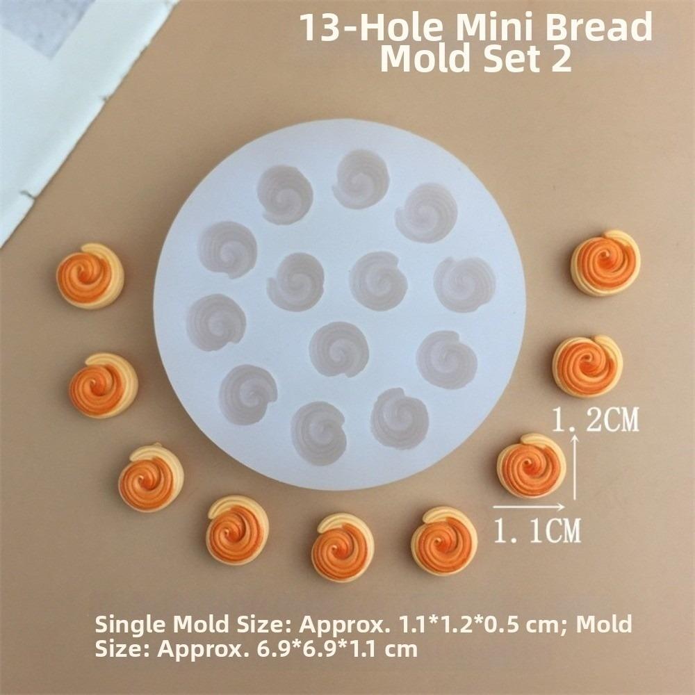 Reusable Cookie Shaped Mold Flexible Resin Mold Baking Tool DIY Baking Tool DIY Baking