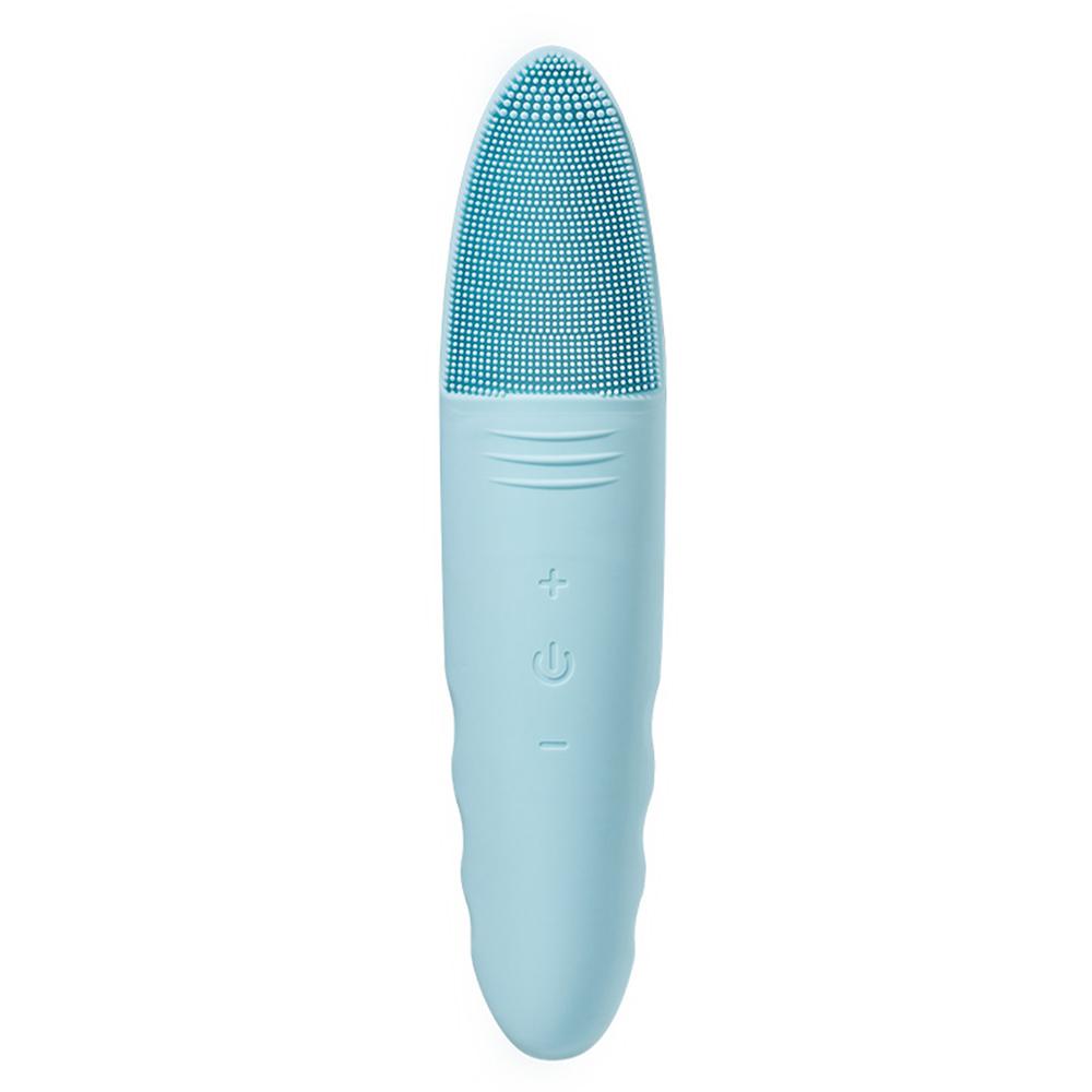 Electric Face Cleansing Brush Silicone Cleansing Instrument Wireless Skin Care Deep Washing Massage Brush Ultrasonic Pore Cleane