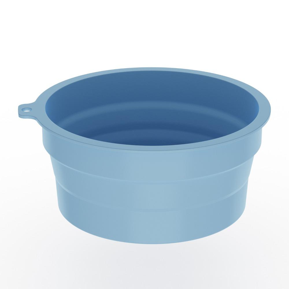 Новая складная миска для ледяной ванны для лица, силиконовая, со встроенным лотком для льда, портативный ледяной таз, миска для погружения лица для женщин, девушек