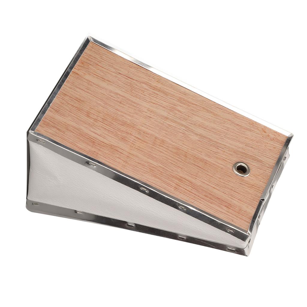 Bee Smoker Bellow PVC Leather Plywood Box Beekeeping Equipment Replacement with Clip for Beehive