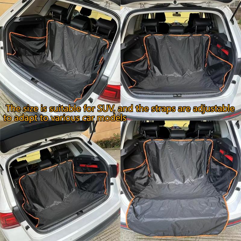 SUV Car Cargo Liner - Waterproof Trunk Seat Cover for Back Cargo Area, Universal Fit