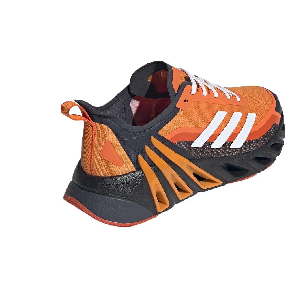 Adidas All Day Boom Comfortable Versatile Non-Slip Durable Low-Top Running Shoes Unisex Sneakers Orange Black JS0469