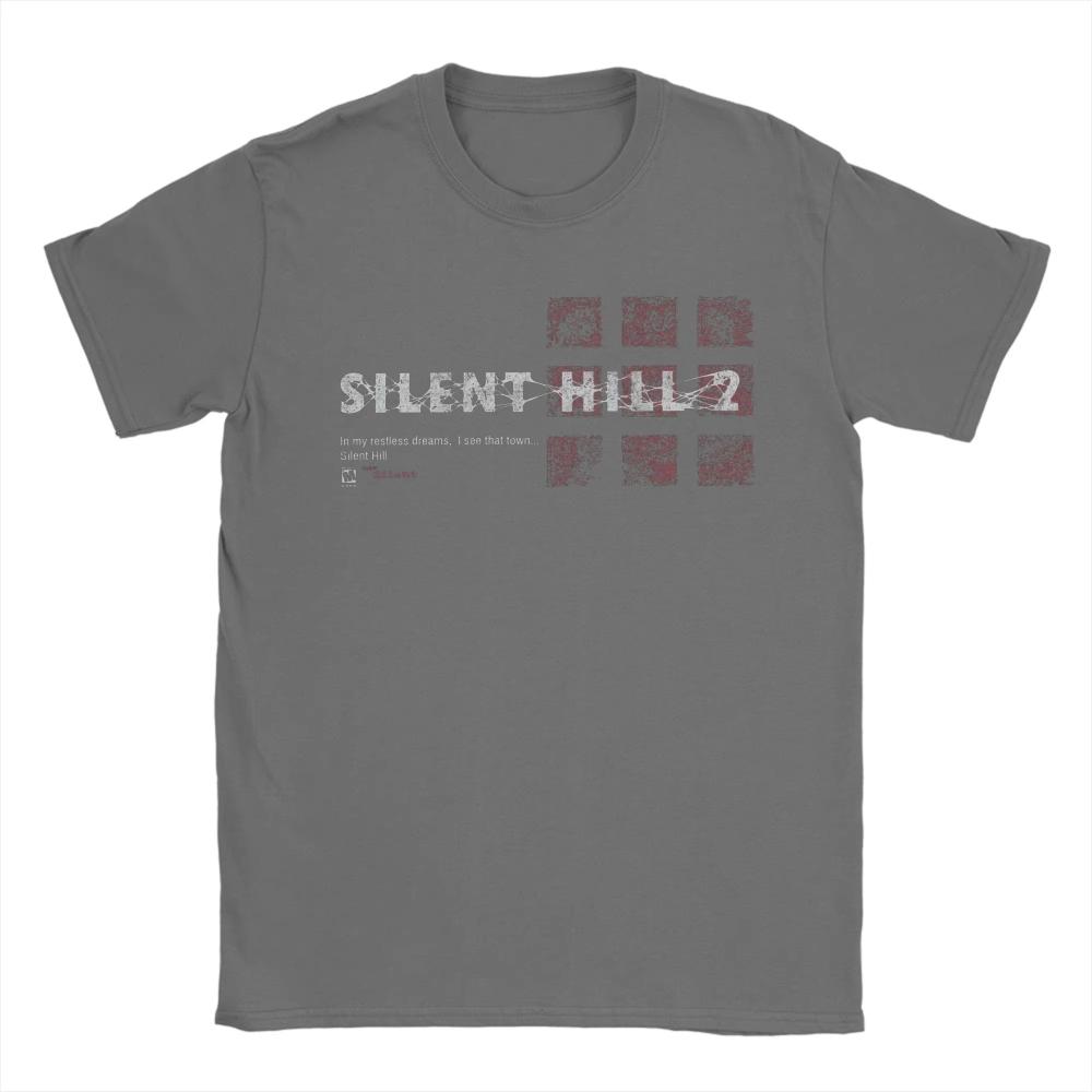 Leisure Silent Hill 2 in My Restless Dreams TShirts for Unisex Women Cotton T Shirt Short Sleeve Tee Shirts New Arrival Clothing