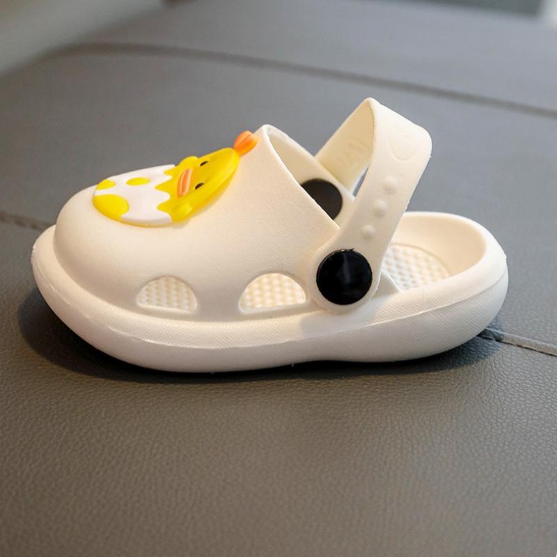 Детские тапочки с рисунком для девочек, обувь для мальчиков с мягкой подошвой, нескользящие домашние тапочки для ванной