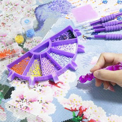 Алмазная картина Многофункциональный токарный алмазный диск DIY Point Diamond Pen Алмазный лоток для хранения алмазов Алмазная вышивка Экран Алмазный диск Инструмент
