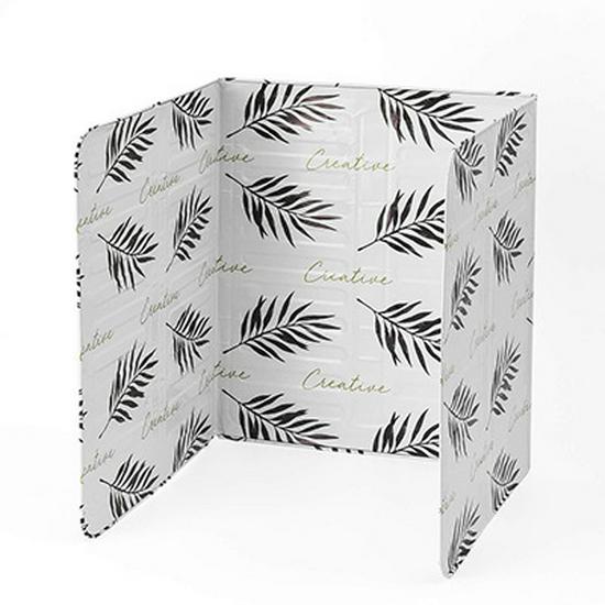 Складной алюминиевый экран от брызг масла с дизайном кактуса для газовых плит