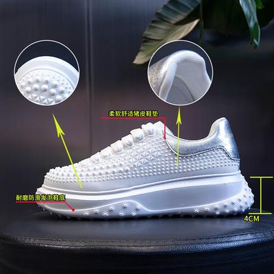 Женская обувь из натуральной кожи 2025 новая летняя дышащая модная спортивная и повседневная обувь универсальная с неглубоким вырезом низкая на плоской подошве