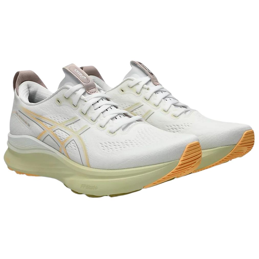Asics Кроссовки Gel Kayano 32 Белый Оранжевый Светящийся Мужские 1011C052-101