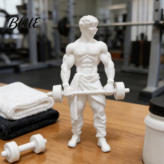 Декор для стола для бодибилдинга, 3D-печатное украшение "Качок", Скульптура на спортивную тематику для бодибилдеров, Украшение для шкафчика в спортзале, Спортивная фигурка, Тяжелая атлетика
